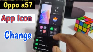 oppo a57 me app icon change kaise kare/change app icon in oppo a57 2022 screenshot 2