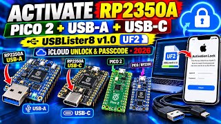 How to activate waveshare rp2350 board raspberry pico 2 and pawn down iphone 2026