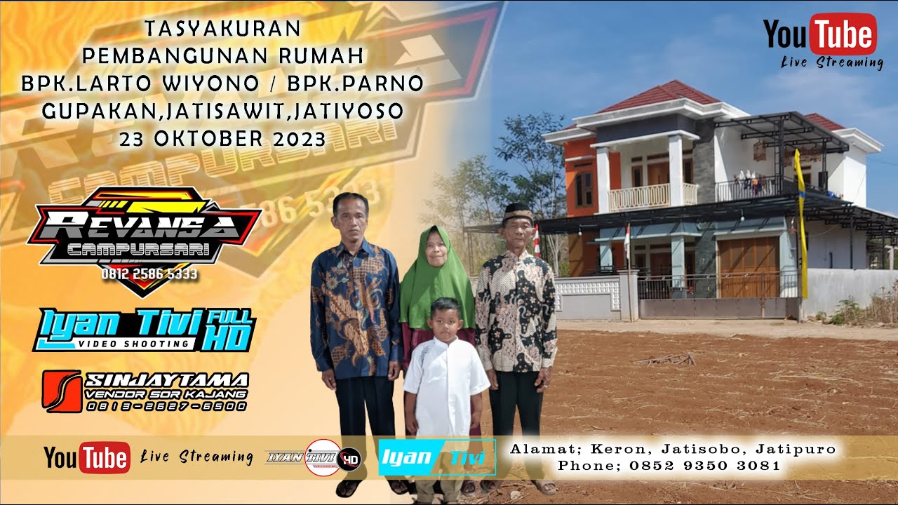 LIVE  REVANSA CAMPURSARI  //  IYAN TiVi FHD //  SINJAY TAMA SOUND SYSTEM