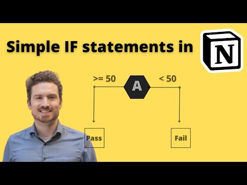 Simple Notion: The If-Formula explained in 5 minutes