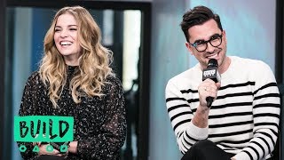 The cast of "schitt's creek" talk about collaboration on set.
interview at 692 broadway in nyc for build series. is a live series
like no oth...