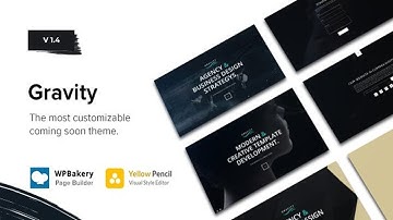 Gravity - Multi-Purpose Coming Soon Theme Free Download