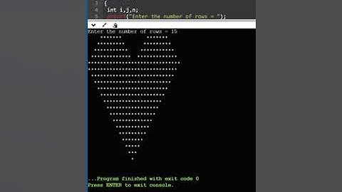 c program to print heart pattern | how to print heart symbol in c | PWOS #shorts