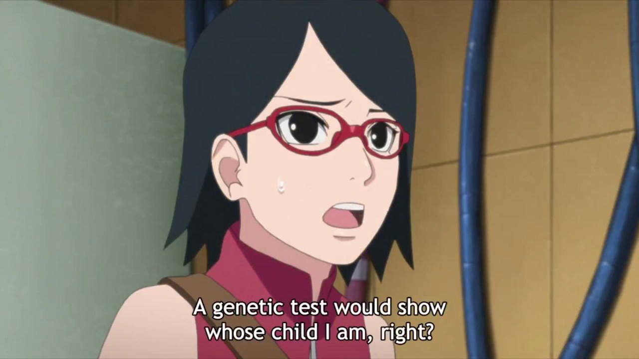 Sarada finds out who her real mom is YouTube