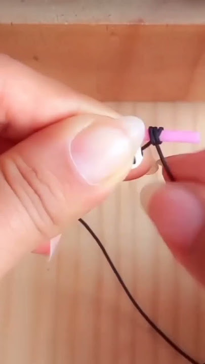 DIY Cara Membuat Gelang Inisial Nama Untuk Gelang Couple #gelang #handmade #diy