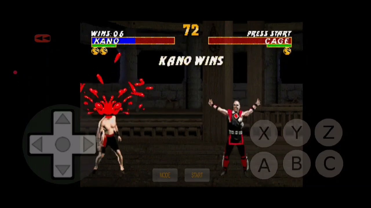 play as kano ultimate mortal kombat trilogy