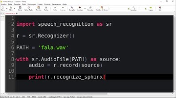 Reconhecimento de Fala 6 - Python Transcreva um Arquivo de Áudio