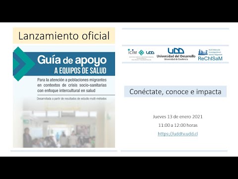 Presentación | Guía de Apoyo a equipos de salud para la atención de salud