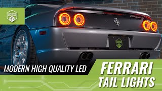 Morimoto XB LED Taillights the Ultimate Upgrade available for the Ferrari F355, F360, 550, & 575