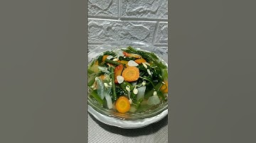 Thumbnail of Sayur Asem Kangkung Kacang Panjang Wortel ala pedesaan#shorts