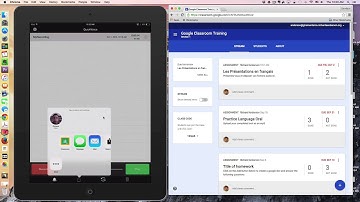 Google Classroom: Attach files from iPad apps