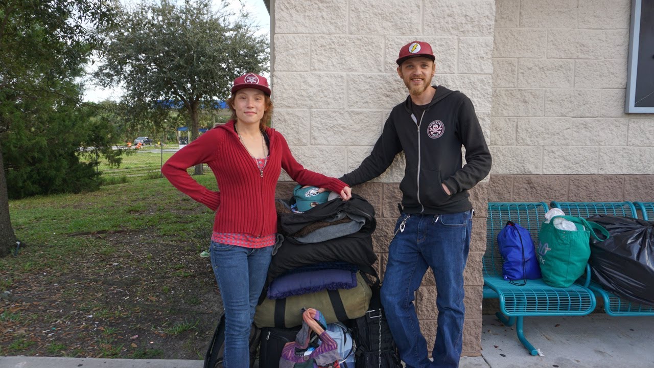 Homeless in Titusville, Florida ***UPDATE*** Delanie Garrison and Cody Jewel