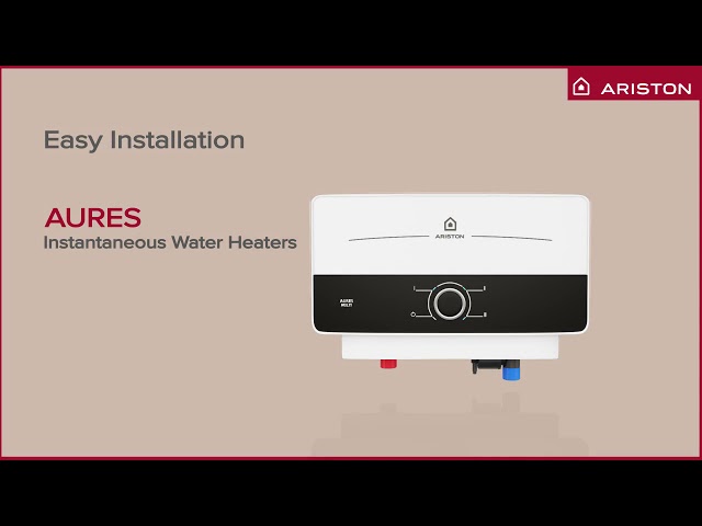 How to install Ariston instant water heater - Model 2021 #building_material #plumbing #water_heater class=