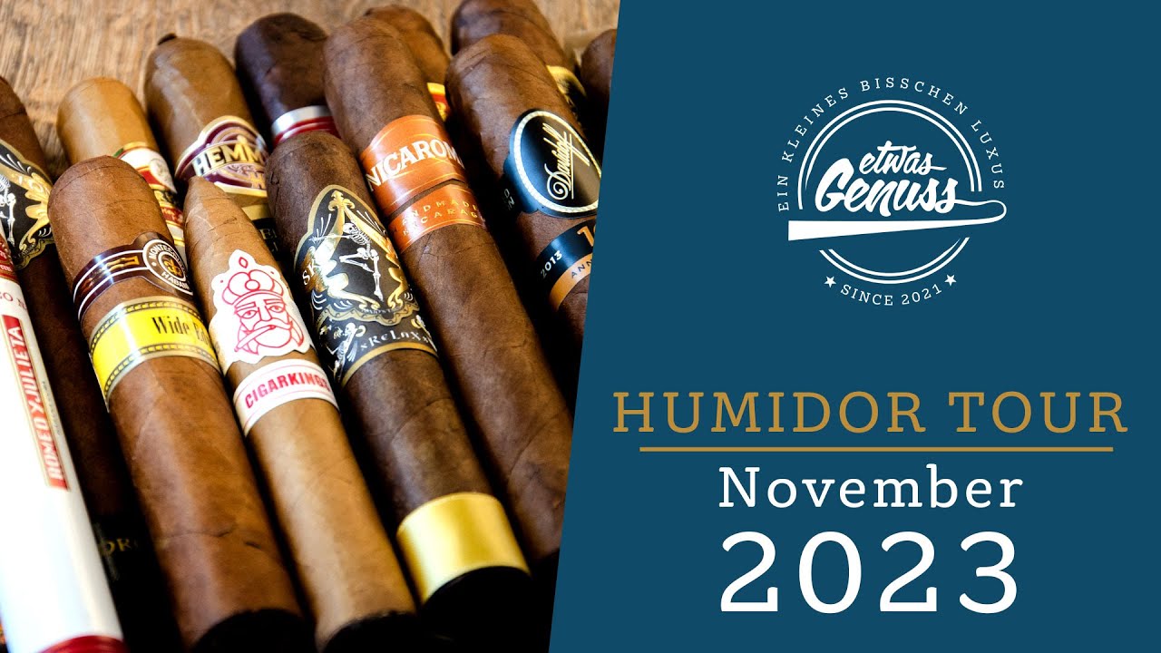 Alle meine Zigarren - Humidor Tour November 2023   (Neue 2025 Tour in der Beschreibung)