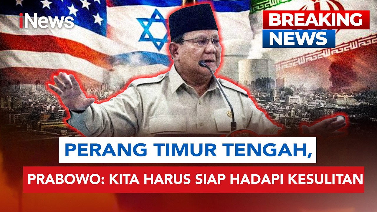Prabowo Blak-blakan! Indonesia Harus Siap Hadapi Kesulitan Imbas Perang AS vs Iran | BREAKING NEWS