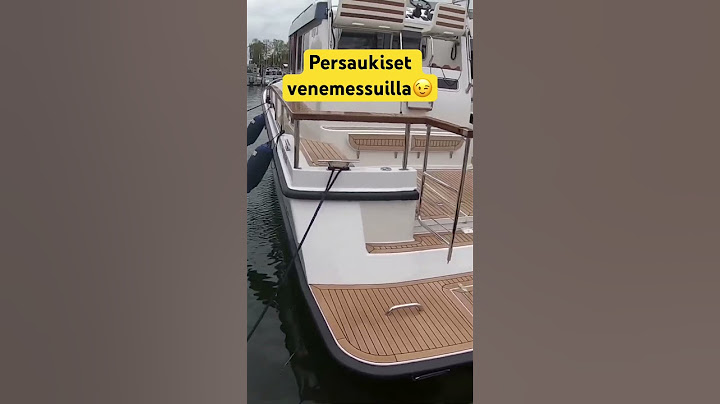 Myyjät varmaan näki, ettei meillä ollut niinsanotusti ostohousut jalassa🤩 #venemessut #naantali