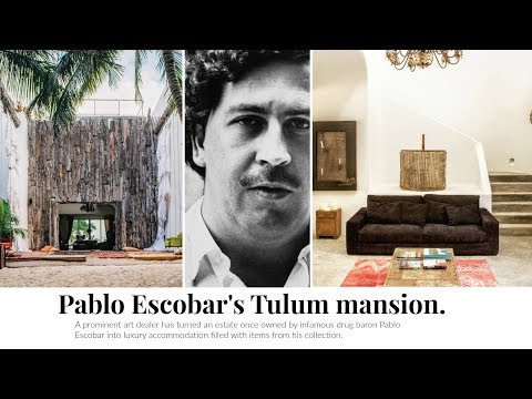 Video: Pablo Escobari endine Hideaway Now on 5-tärni hotell Tulum