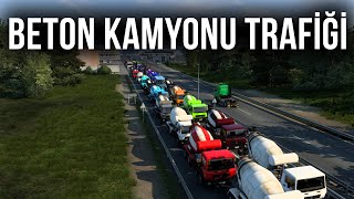 Türk Kamyon Konvoyu İşte Böyle Olur Trafi̇k Ki̇li̇t Ets2Mp