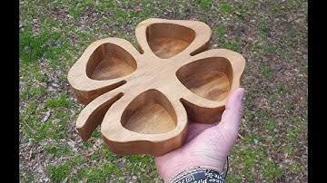 CNC 4 Leaf Clover Tray, St. Patrick