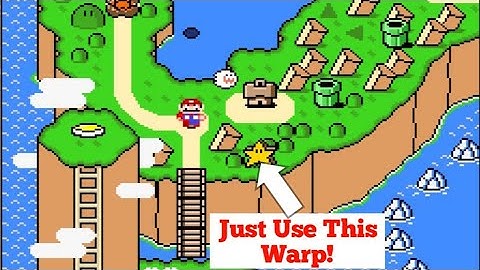The fastest way to beat Super Mario World!