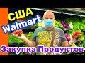 США ВЛОГ ЗАКУПКА ПРОДУКТОВ В WALMART в Америке