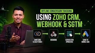 How to Setup Google Ads Offline Conversion Tracking in Zoho CRM With GCLID | Webhook Automation