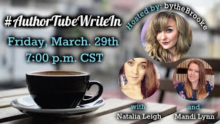 WRITE WITH US | CAMP NANOWRIMO PREP | AuthorTube Write In