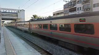 128次PP自強號E1000型推拉式(通過大村車站) (鳴笛x1十魚尾板)