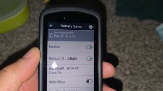 81 hours on Garmin Edge 1040, power saving on.