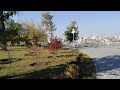 Нагорный парк в Барнауле осенью