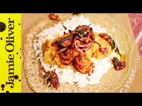 Aubergine Daal & Homemade Chapattis | Jamie Oliver
