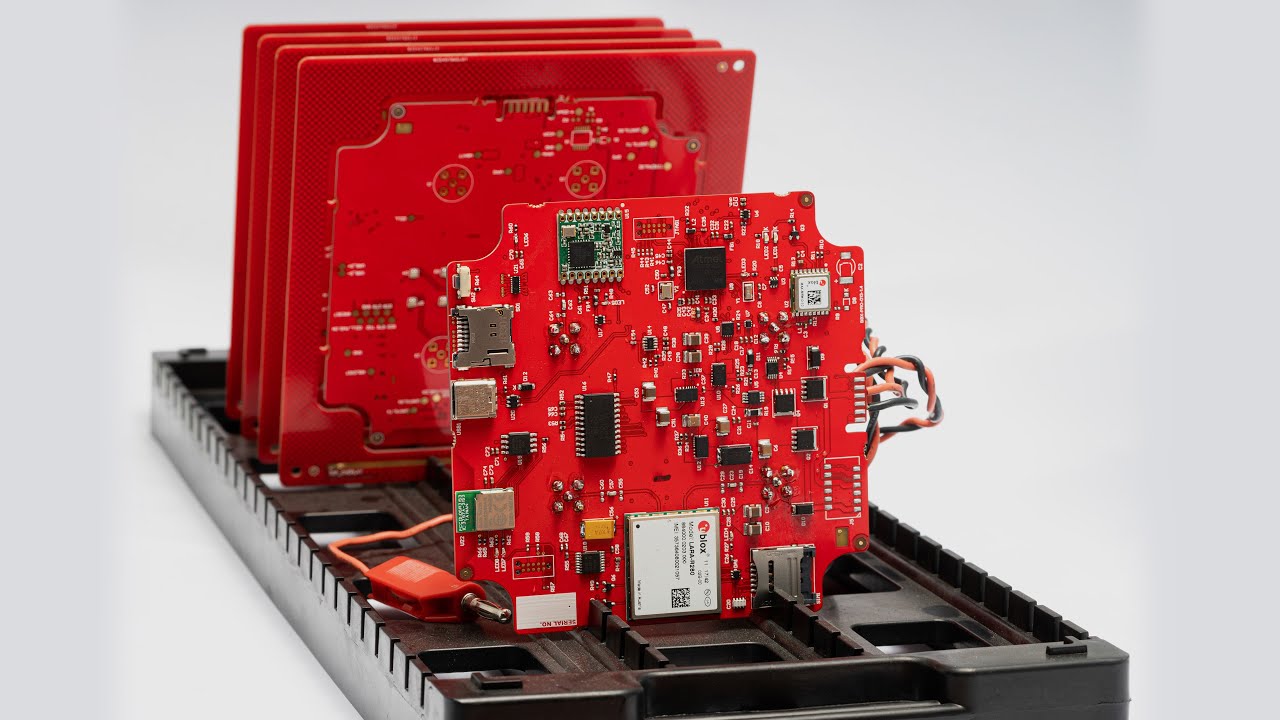 Alan introduces our new red Cranio top hat prototype boards