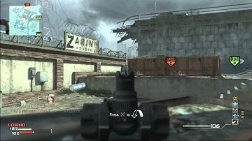 Teammates With Brains?! (MW3:Solo Double Moab w/ Scar-L)