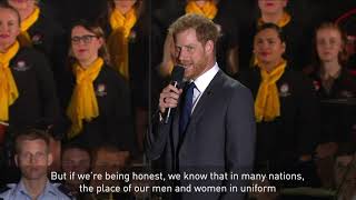 The Duke of Sussex's speech at the Invictus Games Sydney 2018 Opening Ceremony