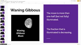 Lunar Phases - Google Slides screenshot 3