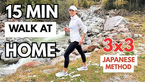 Beautiful Walk at Home | Low Impact Japanese Walking Exercise for All Levels