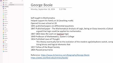 091624 COSC 1337 C++ George Boole