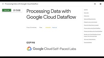 Processing Data with Google Cloud Dataflow || Qwiklabs || GSP198
