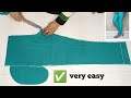 Pocket ke sath very easy trouser pant cutting and stitching womens pant cutting and stitching pant