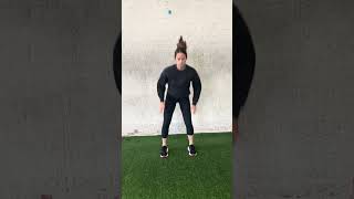 Squat pulse to squat jump