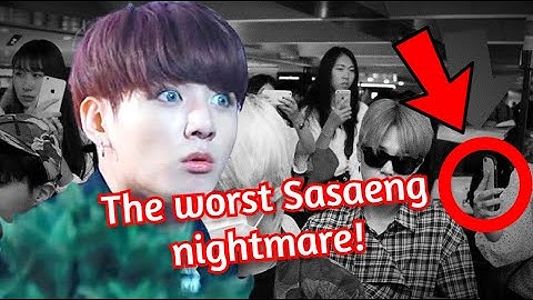 BTS and the Sasaeng Fans nightmare