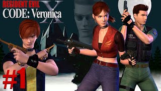 Resident Evil - Code Veronica X (Dreamcast) walkthrough part 1