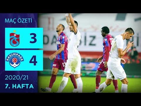 ÖZET: Trabzonspor 3-4 Kasımpaşa | 7. Hafta - 2020/21