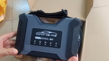 Super MB PRO M6+ Diagnostic Tool Unboxing Video
