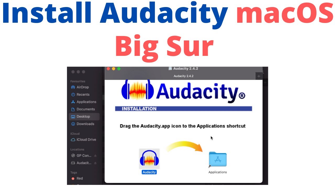 audacity for mac 10.4