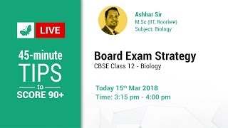Board Exam Strategy Session: Class 12 Biology screenshot 5