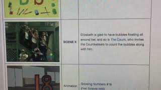 The Wiki Description on the Fifth Scene of 3877 on Muppet Wiki