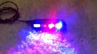 1/18-1/24 Custom Red/Blue Dual Flashing LED Light Bar