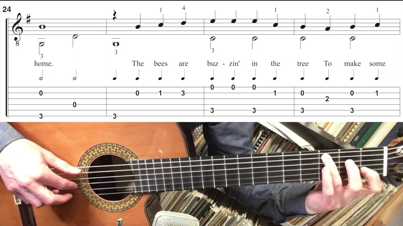 The Bare Necessities - Jungle Book (Easy guitar lesson)