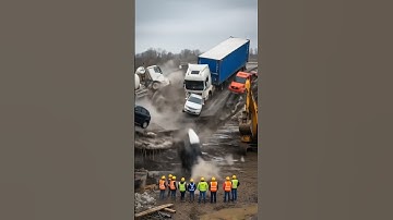 SHOCKING Bridge Collapse Video 2025 | Controlled Demolition Goes Viral!